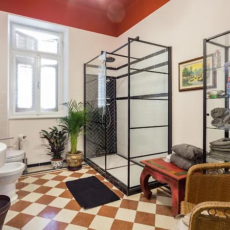 شقة La Casa Di Gatsby Art Deco In Centro Con Parcheggio E Terrazza غوريزيا